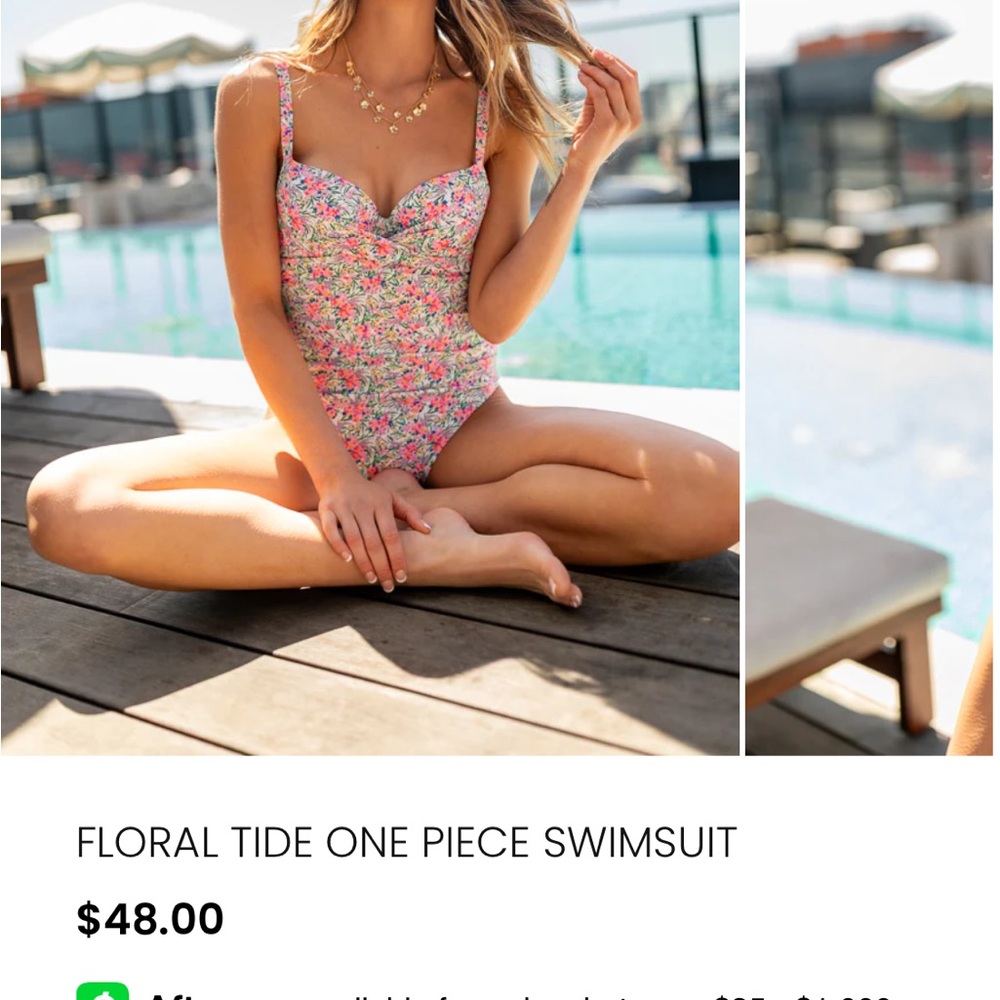 Pink Lily One Piece Swimsuit in Vibrant Pink